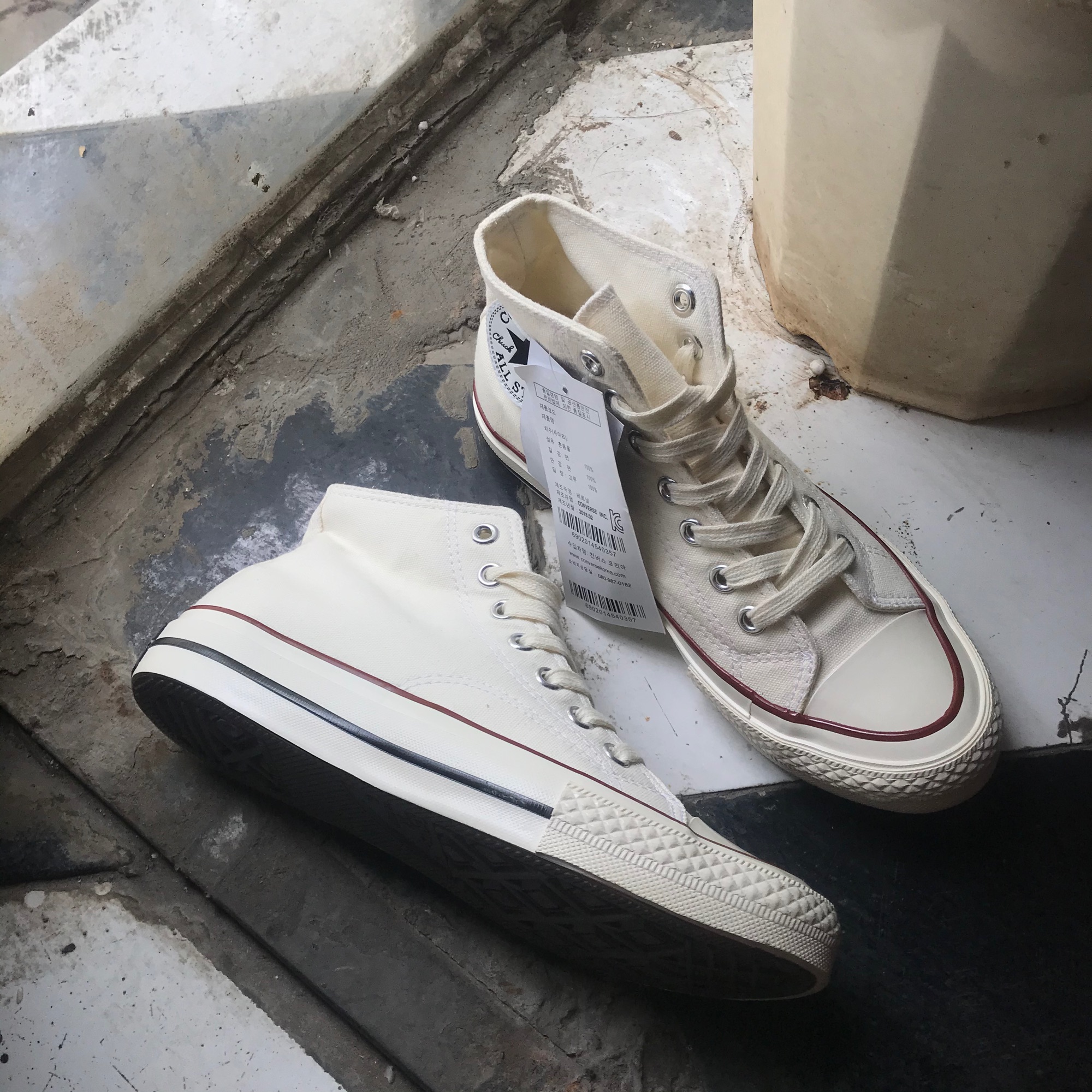 GIÀY CONVERSE 1970s TRẮNG KEM CAO CỔ