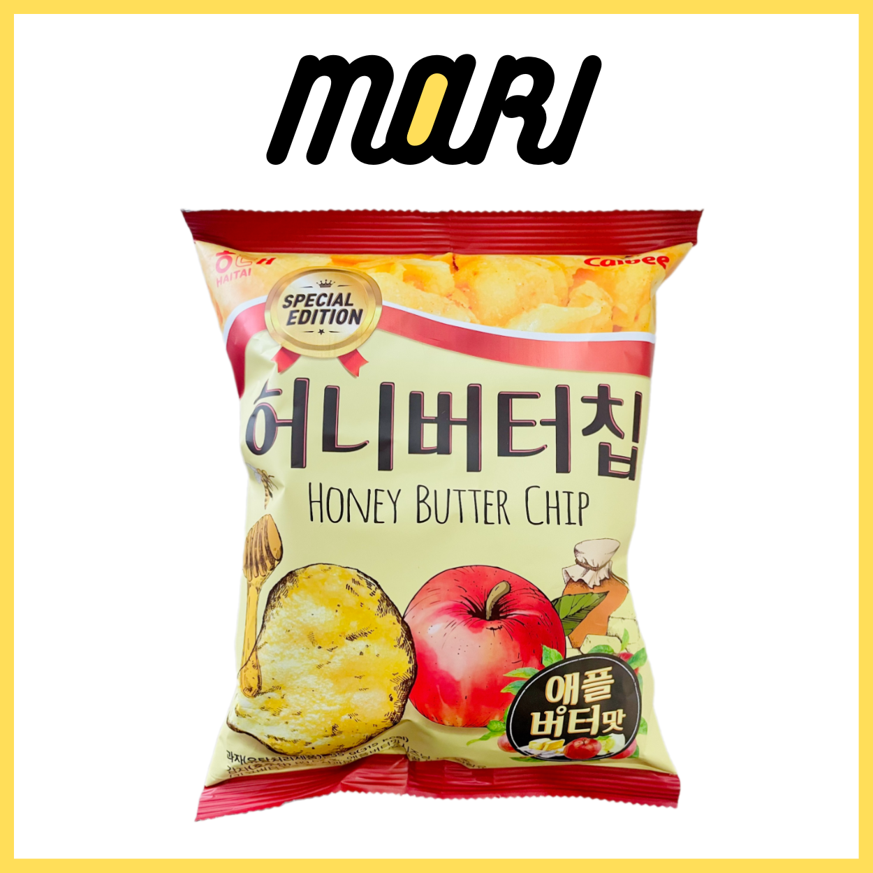 Snack khoai tây bơ mật ong Calbee Hàn Quốc 60g