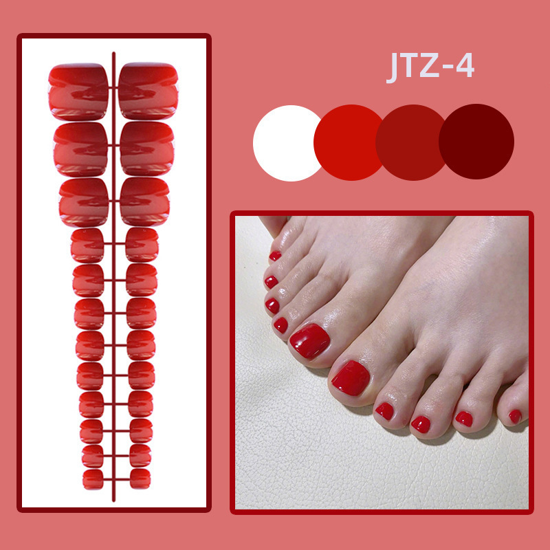 Móng chân giả, thang móng, vỉ móng JTZ4 - JTZ149 thang dẻo, form ôm