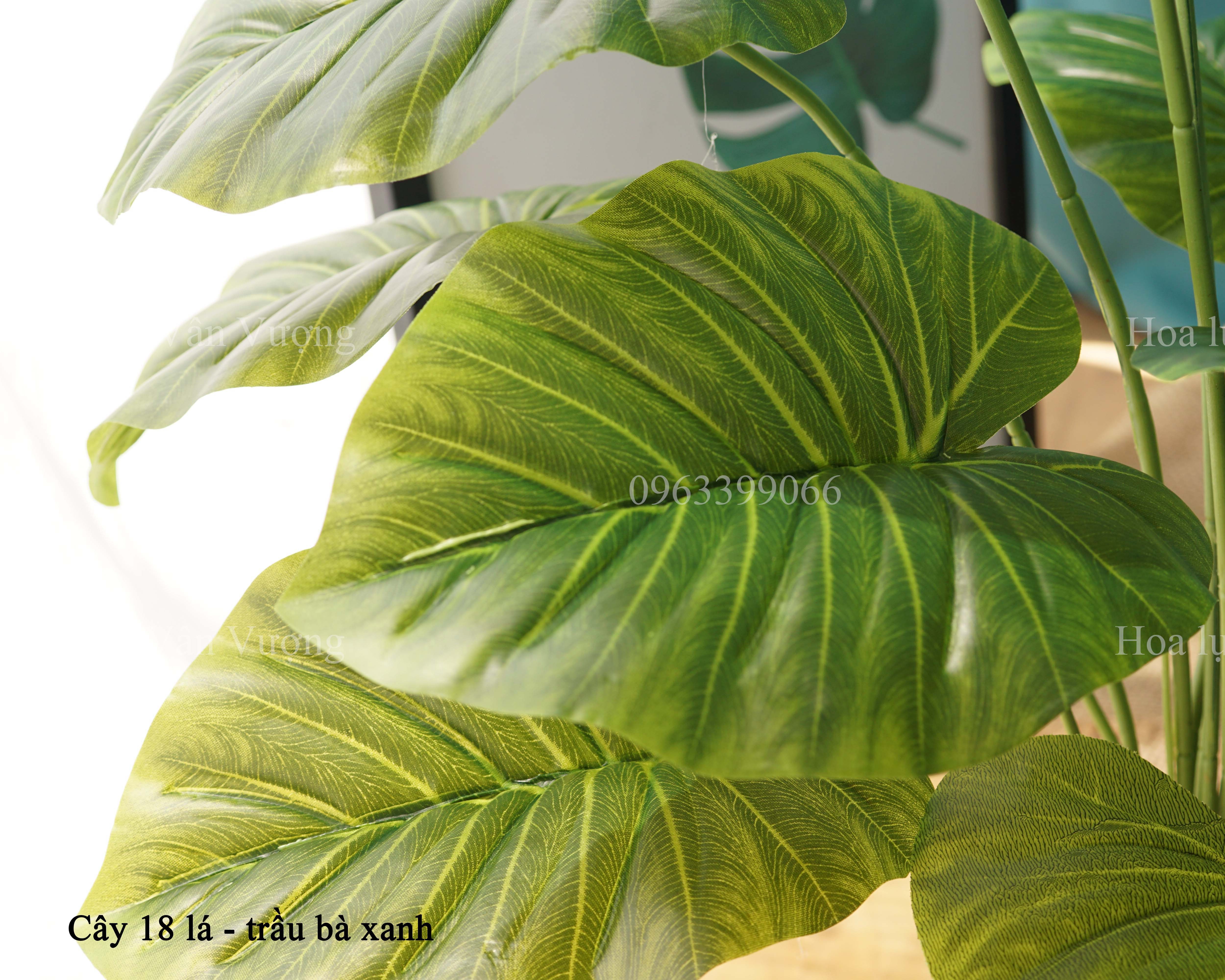 Cây Giả, Cây 18 Lá Cỡ To 70cm