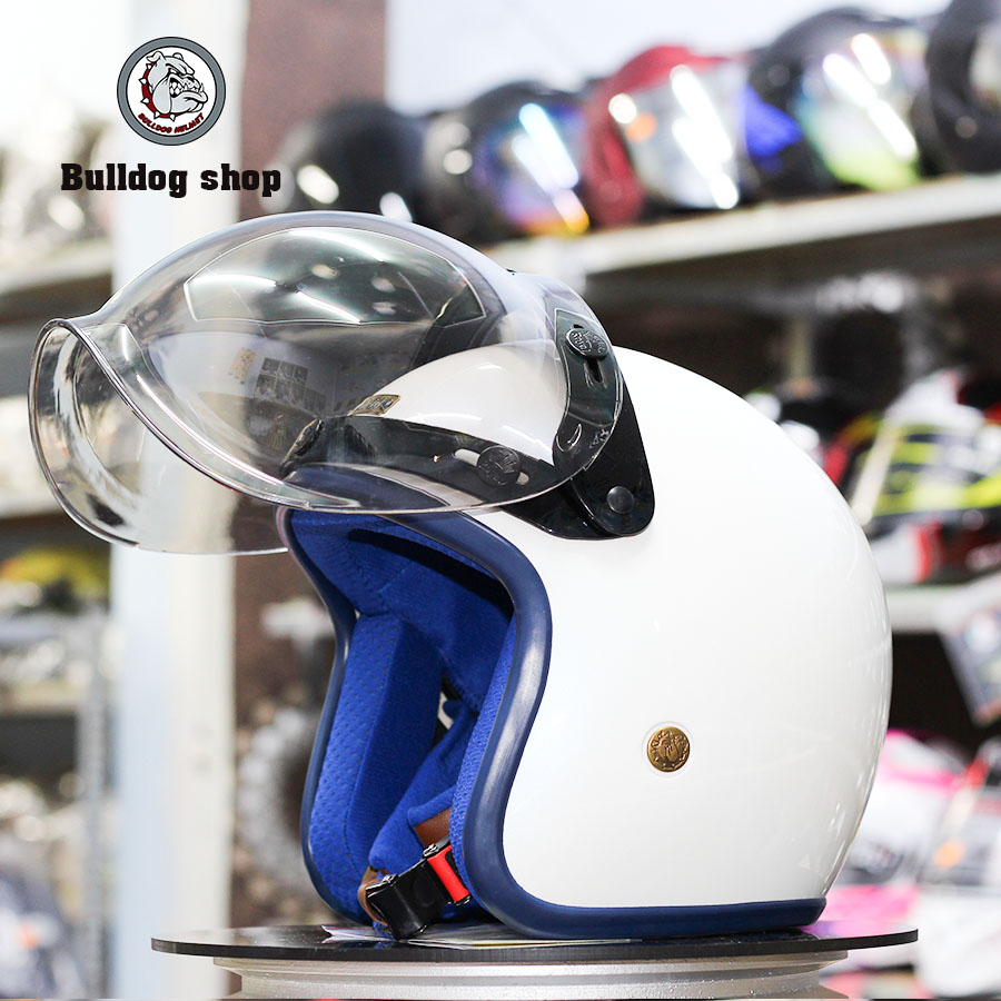 Kính gắn mũ bảo hiểm 3/4 Bubble - Đủ màu