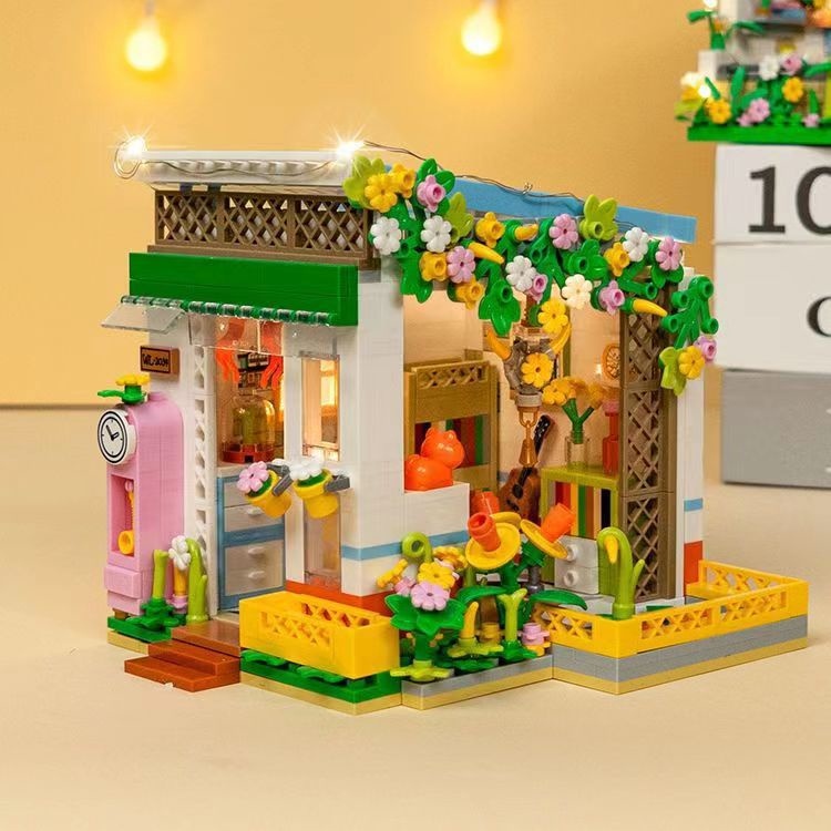 ❇ Bộ Đồ Chơi Lắp Ráp Mô Hình Đường Phố Mini Cho Bé