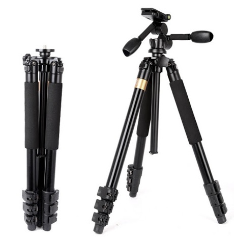 Chân máy ảnh Tripod Beike Q-620 + Remote cho máy ảnh
