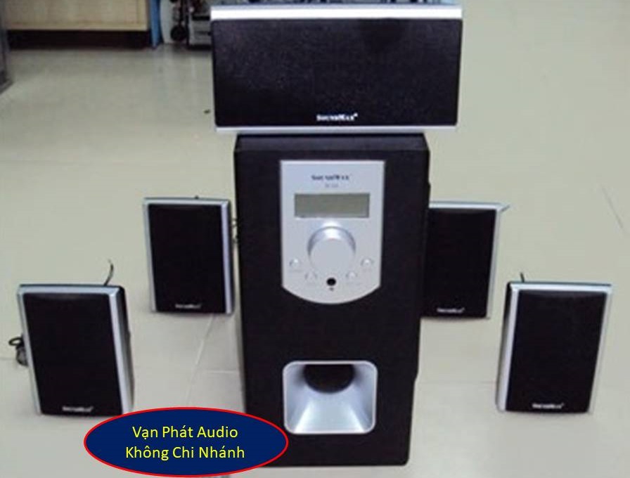 Loa SoundMax B50 5.1 qua sử dụng ( TẶNG DÂY 3.5 NGHE ĐIỆN THOẠI )