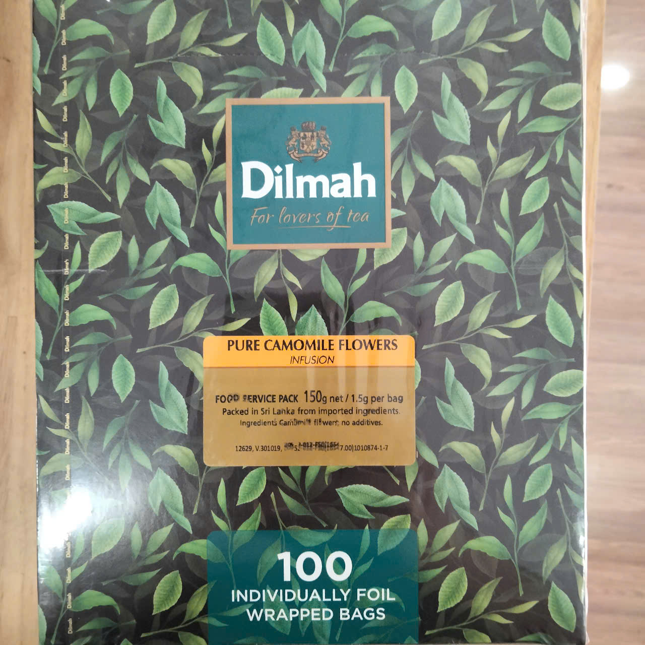 TRÀ DILMAH PREMIUM CEYLON BLACK TEA/ BÁ TƯỚC /TRÀ XANH / TRÀ ĐEN ĐIỂM TÂM/BẠC HÀ/ HOA CÚC /HOA NHÀI 200G
