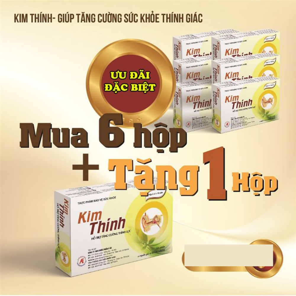 Kim Thính giúp tăng cường thính lực hộp 30 viên