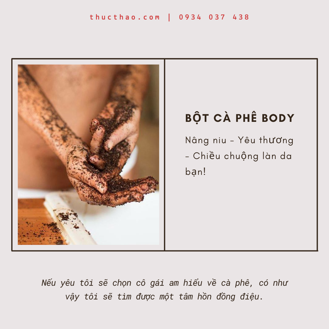 BỘT CÀ PHÊ BODY TẨY TẾ BÀO CHẾT