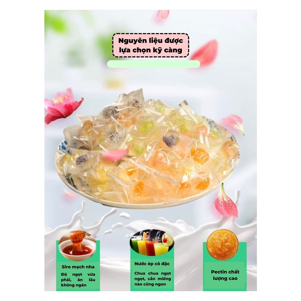 100g Kẹo dẻo chua ngọt nhân trái cây