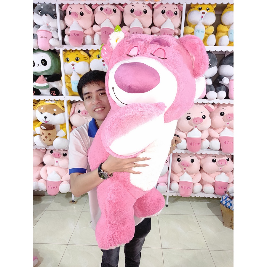 Gấu Dâu Nhồi Bông Siêu Dễ Thương