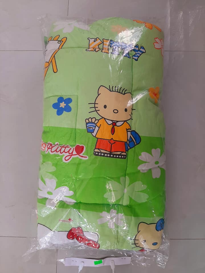Bộ Nệm Cotton Chần Bông 2 Mặt Loại Dày