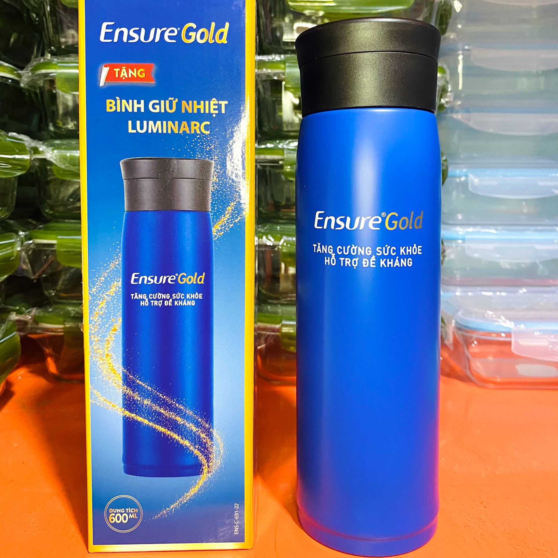 Bình giữ nhiệt Luminarc hkm Ensure 600ML