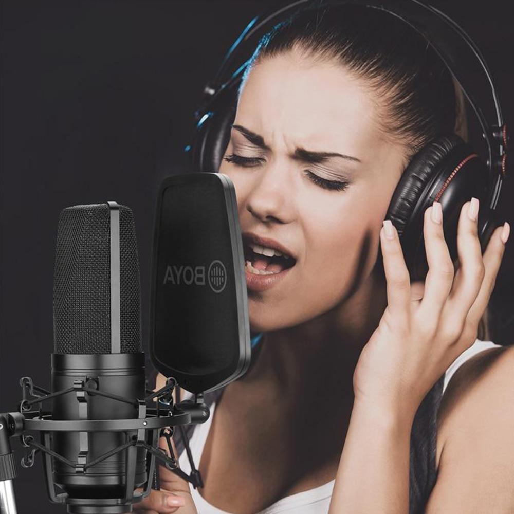 Micro Boya USB Microphone Large-Diaphragm Condenser Mic BY-M1000 (FB491)