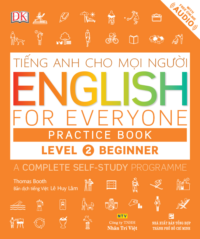 Sách - English for Everyone - Level 2 Beginner - Practice Book (kèm CD)