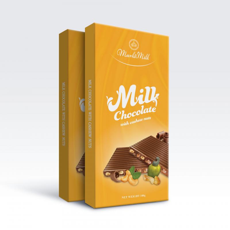 Socola sữa điều Markandmilk thanh 100g