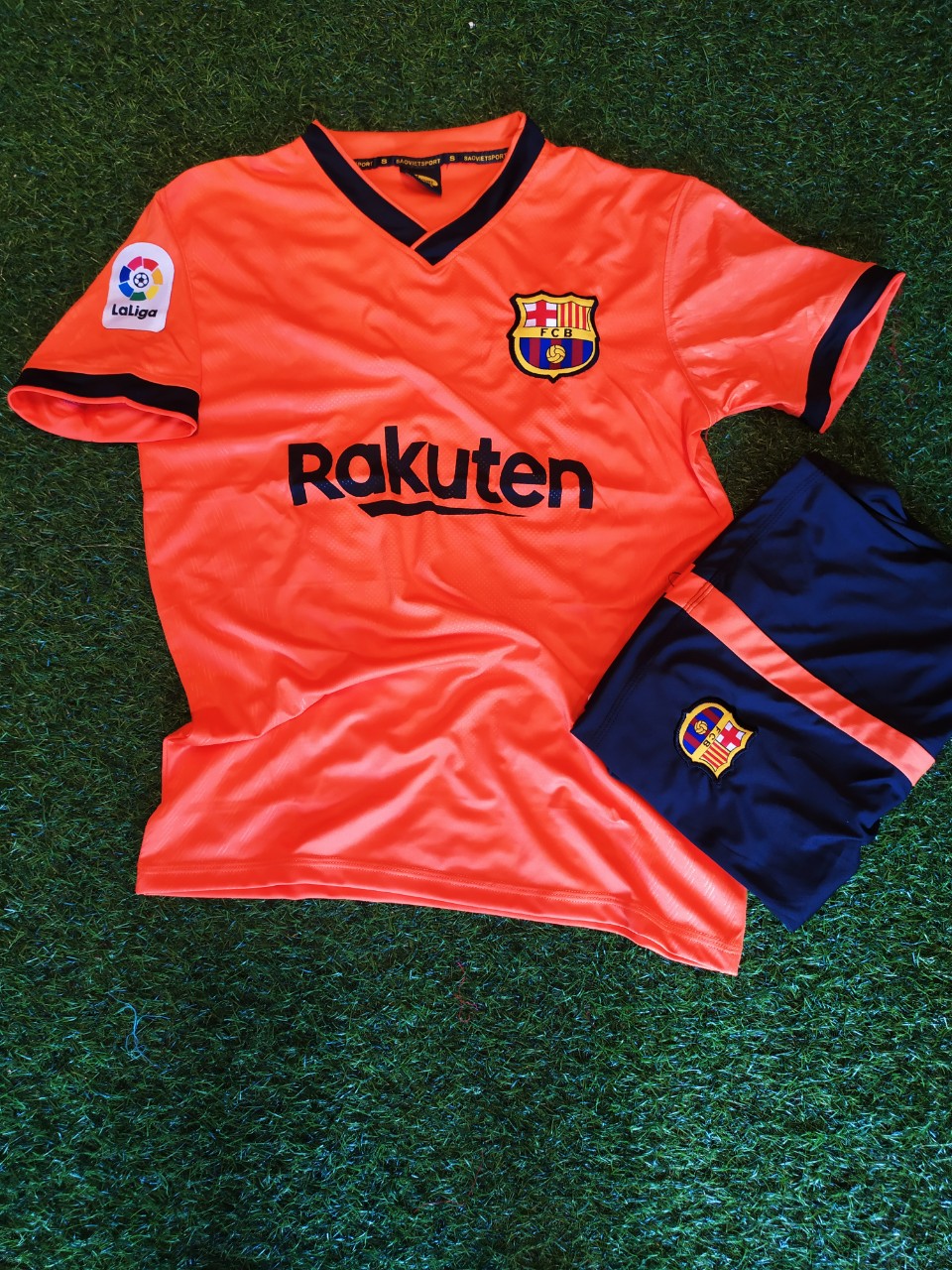 [HÌNH CHỤP TRỰC TIẾP TỪ SẢN PHẪM TẠI SHOP]Áo Quần Bóng Đá CLB BARCELONA 2020-2021
