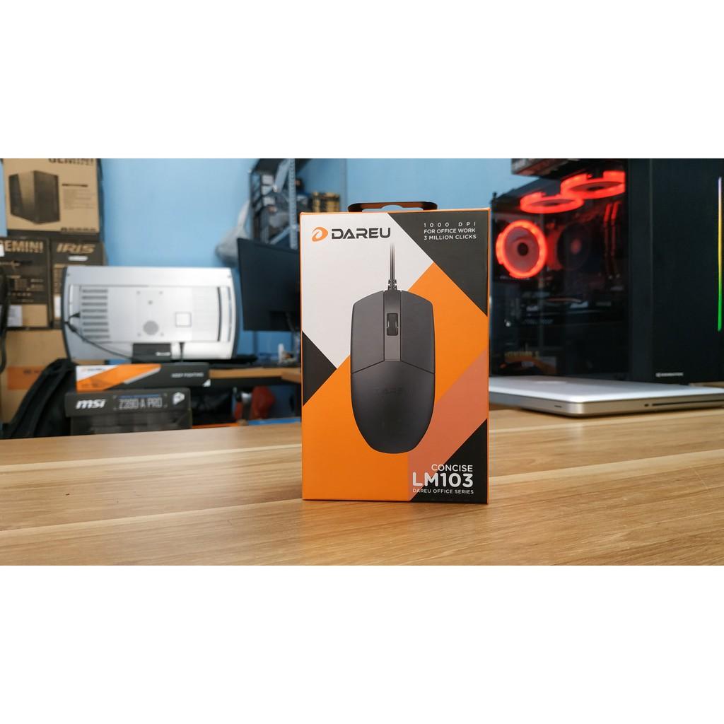 CHUỘT DAREU LM103 (USB) CHUYÊN VĂN PHÒNG