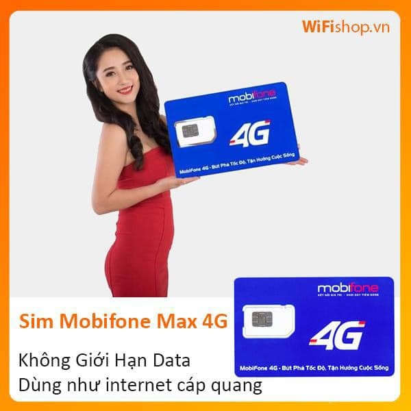 [HCM]SIM 4G Max Băng Thông VPB51 nạp theo tháng Đã Đăng Ký
