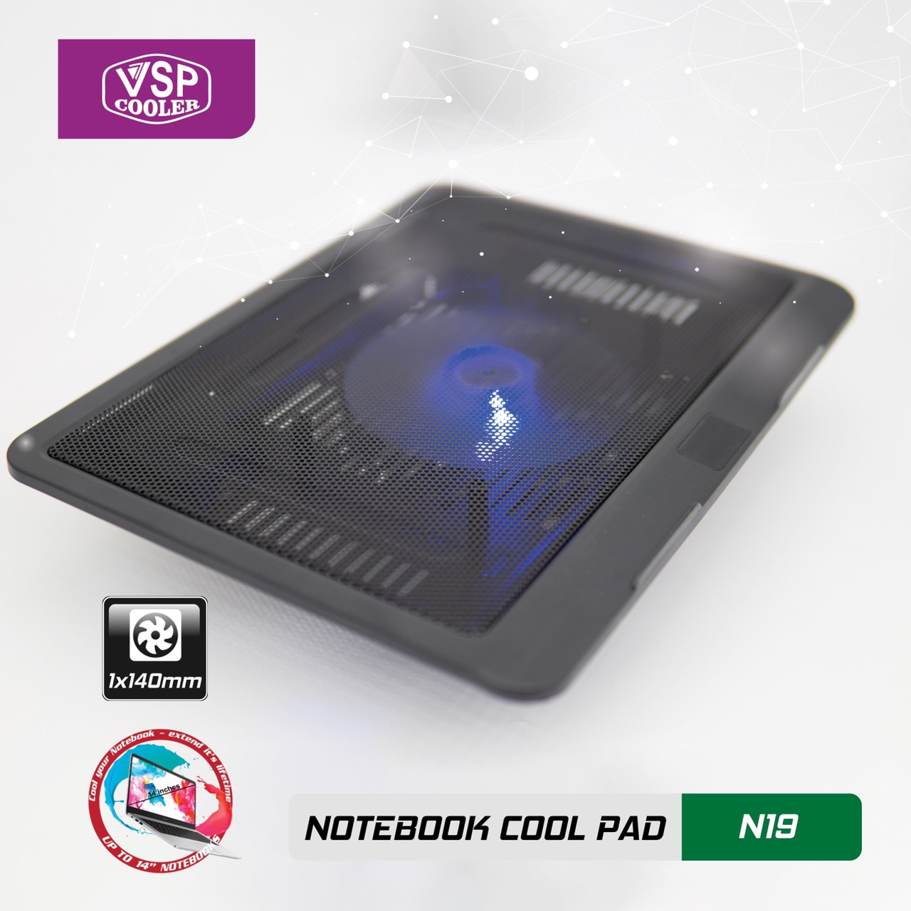 [HCM]Fan VSP Cooler N19 (1*Fan 14cm)