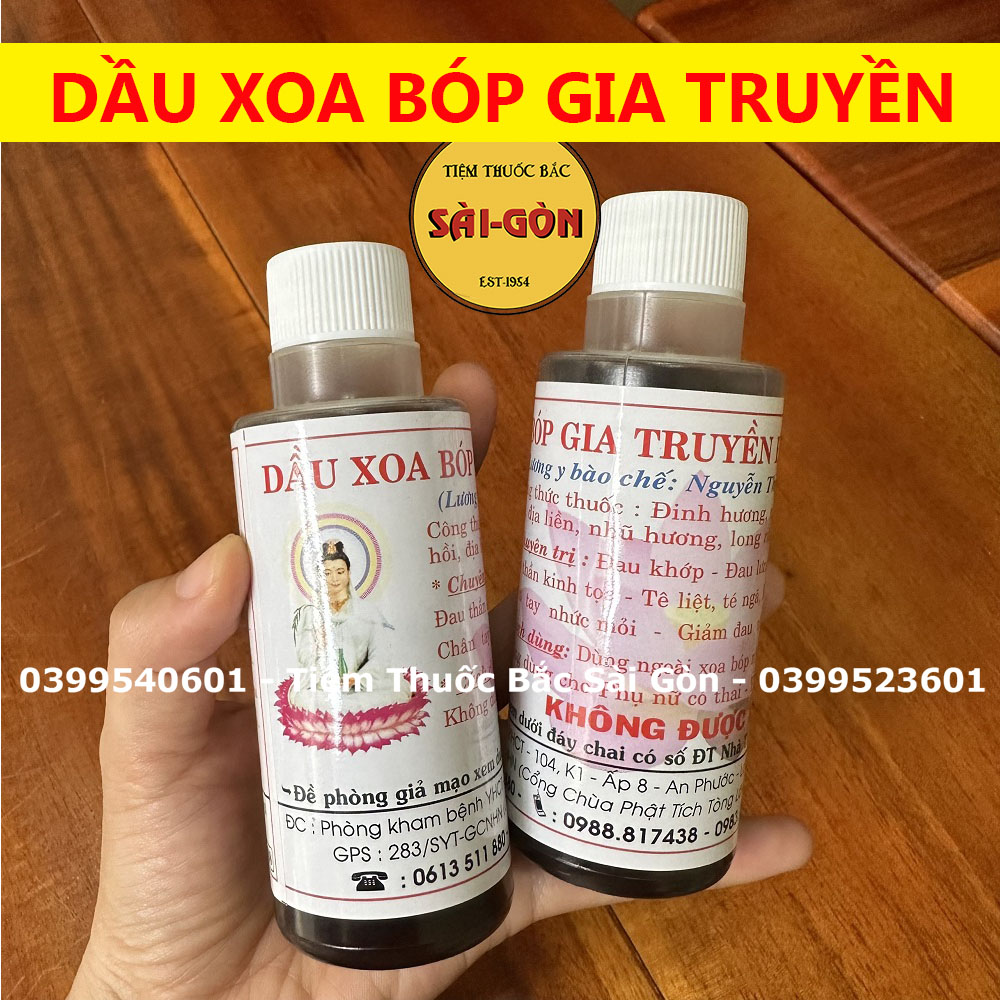 Dầu xoa bóp gia truyền phật bà quan âm