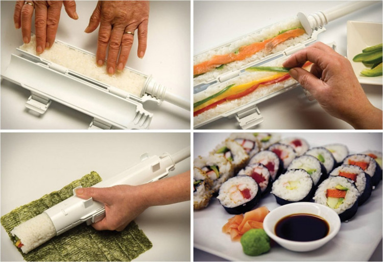 DỤNG CỤ CUỐN SUSHI GIMBAB SIÊU NHANH