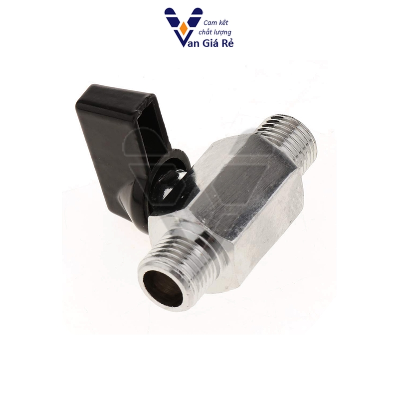 Van bi mini, Van khóa mini ren trong ren ngoài, tay gạt đồng xi ren 13 17 21