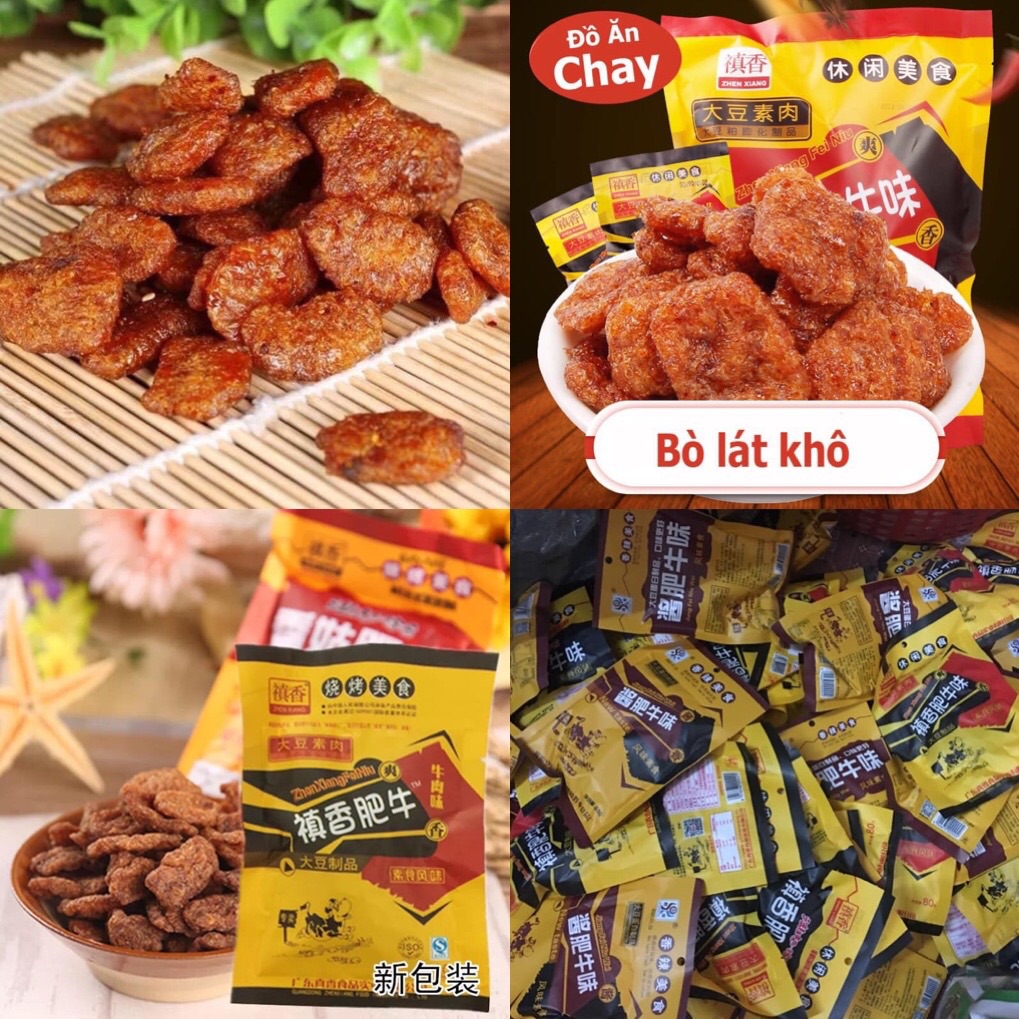 Bò lát chay nội địa Trung 80g