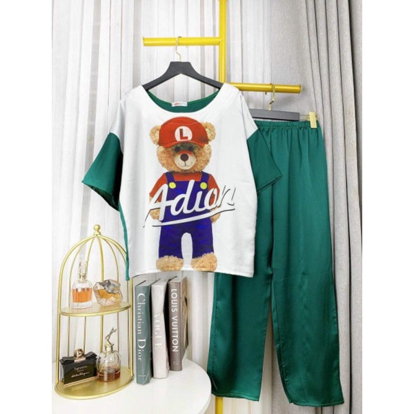 Đồ ngủ, Đồ bộ, Pyjama Lụa Mango - Latin Cao Cấp (HÀNG XẢ BOOM)