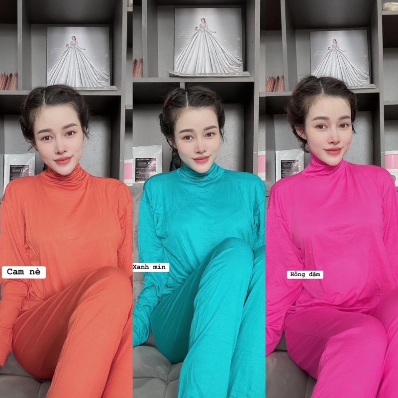 Bộ ủ kem thun lạnh cổ lọ