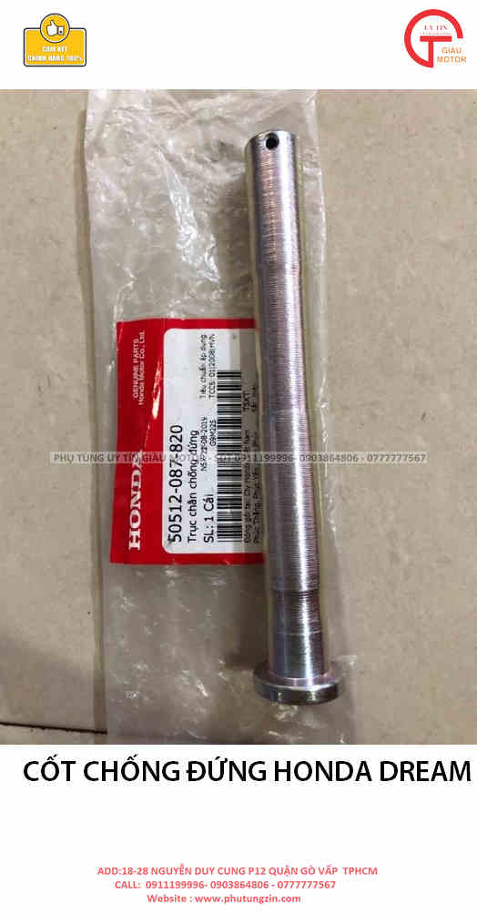 CỐT CHỐNG ĐỨNG XE HONDA DREAM CHÍNH HÃNG