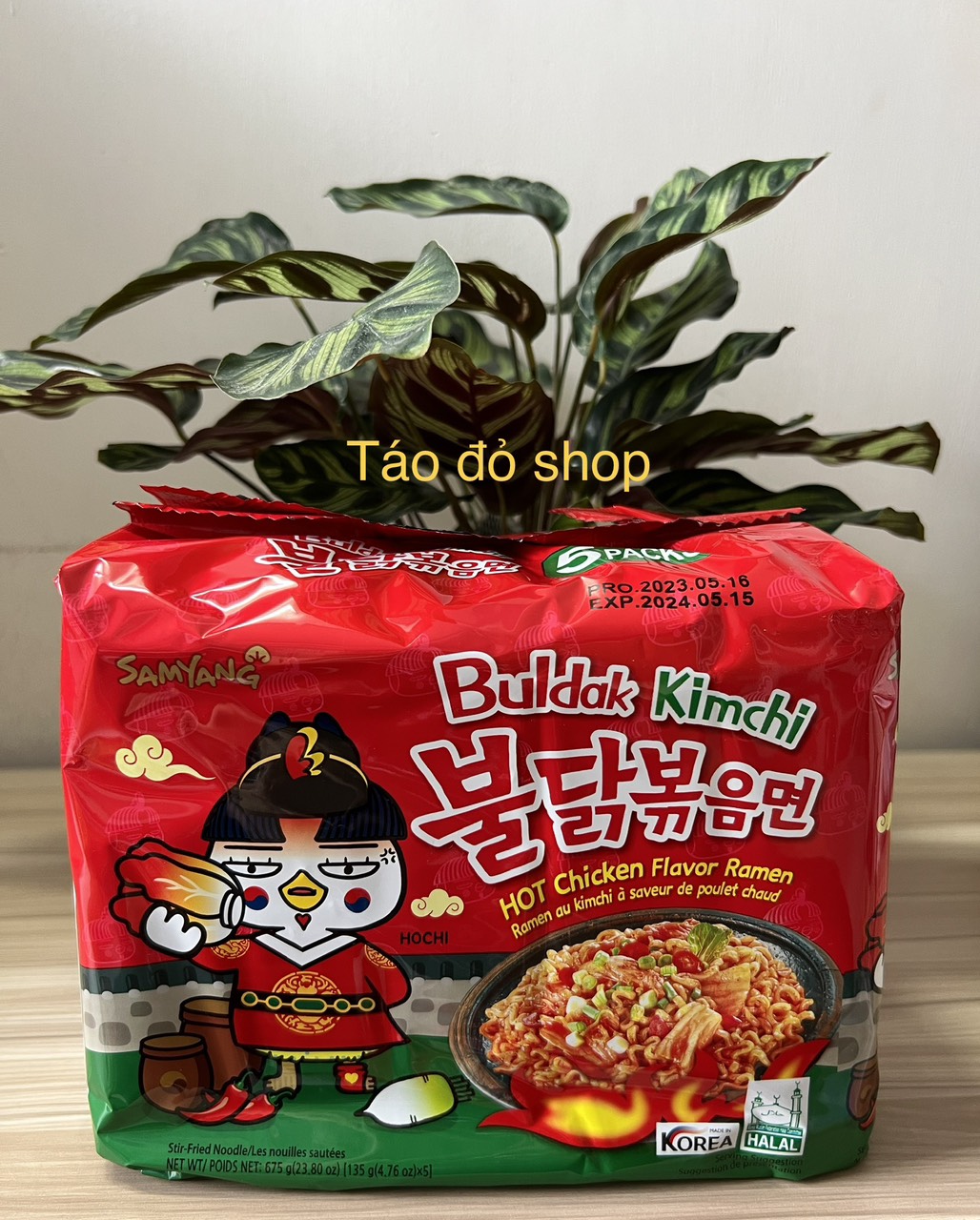 (COMBO 5 gói) Mì gà cay Samyang Hàn Quốc đủ vị