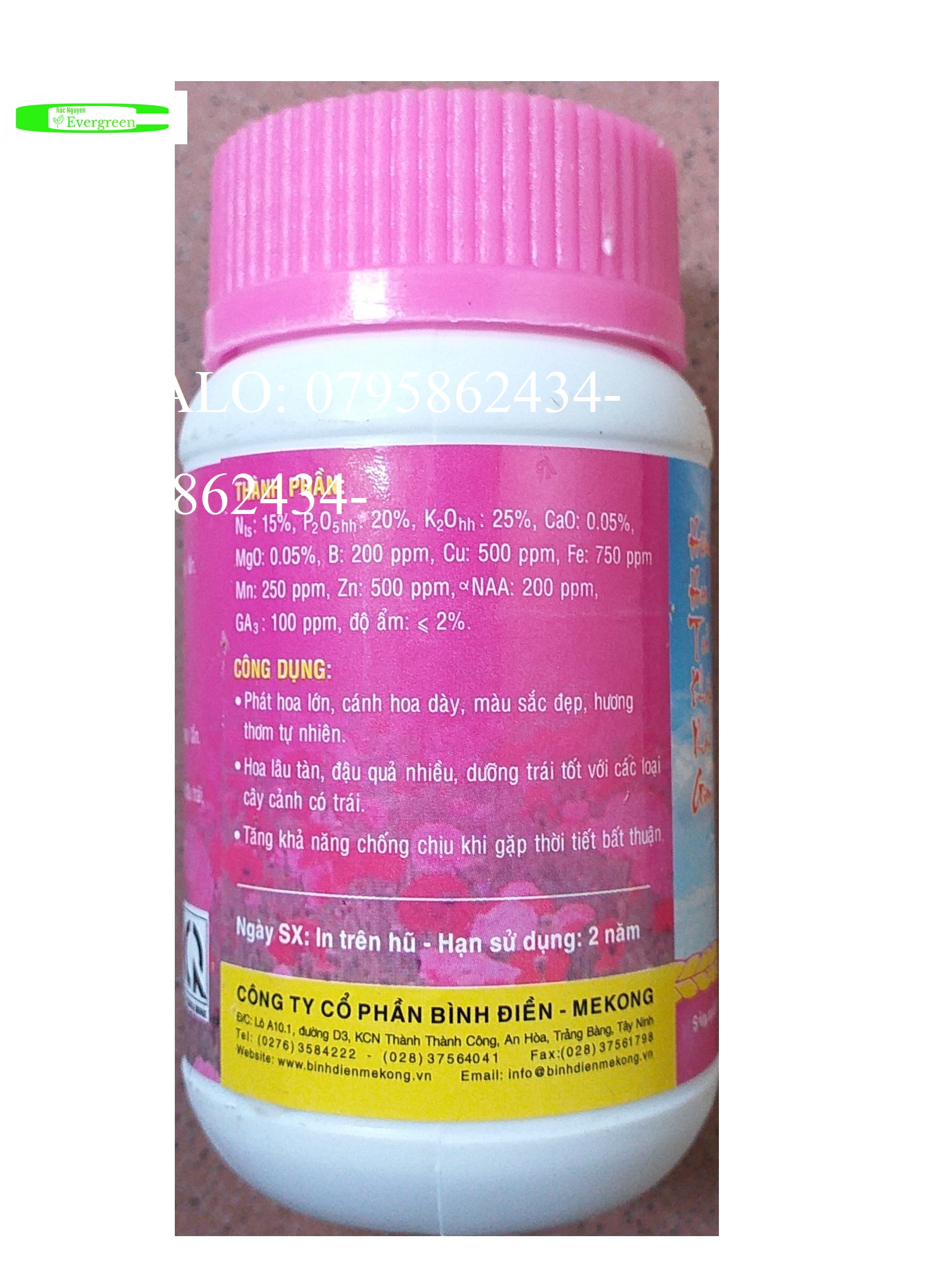 Phân bón đầu trâu Bình Điền 901 dưỡng hoa lâu tàn phân bón Bình Tiên