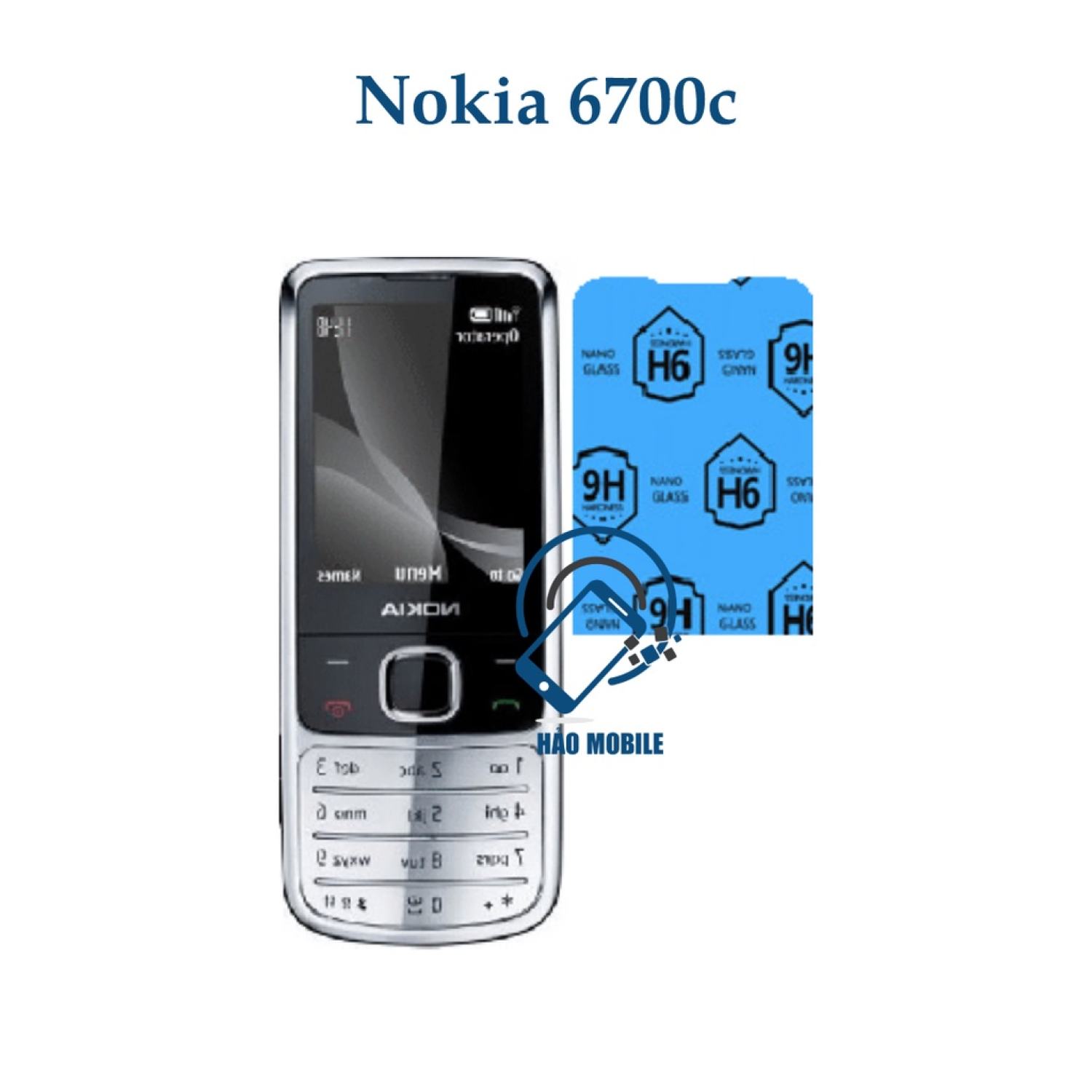 Dán cường lực dẻo nano cho Nokia 6700c