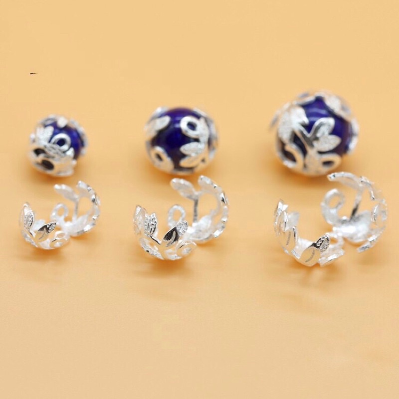 Charm bạc bọc đá - mh084