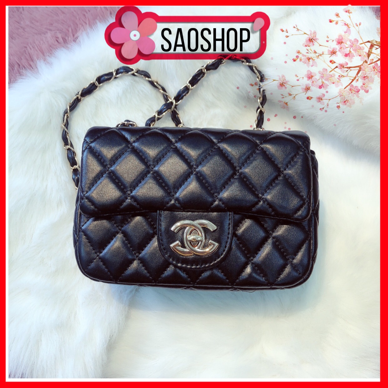 🌸 Túi classic mini đeo chéo đẹp size 18