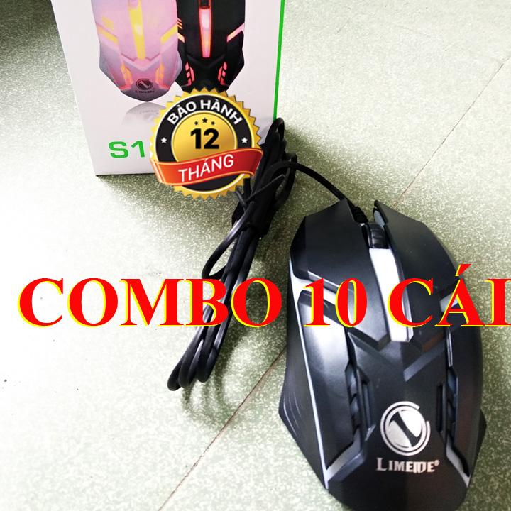 COMBO 10 Chuột Quang Led 7 Màu Tự Động  - Mouse Auto Led