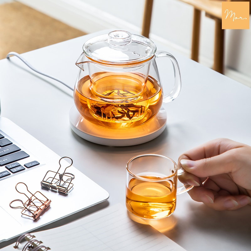Bộ ấm trà thủy tinh chịu nhiệt - 500ml