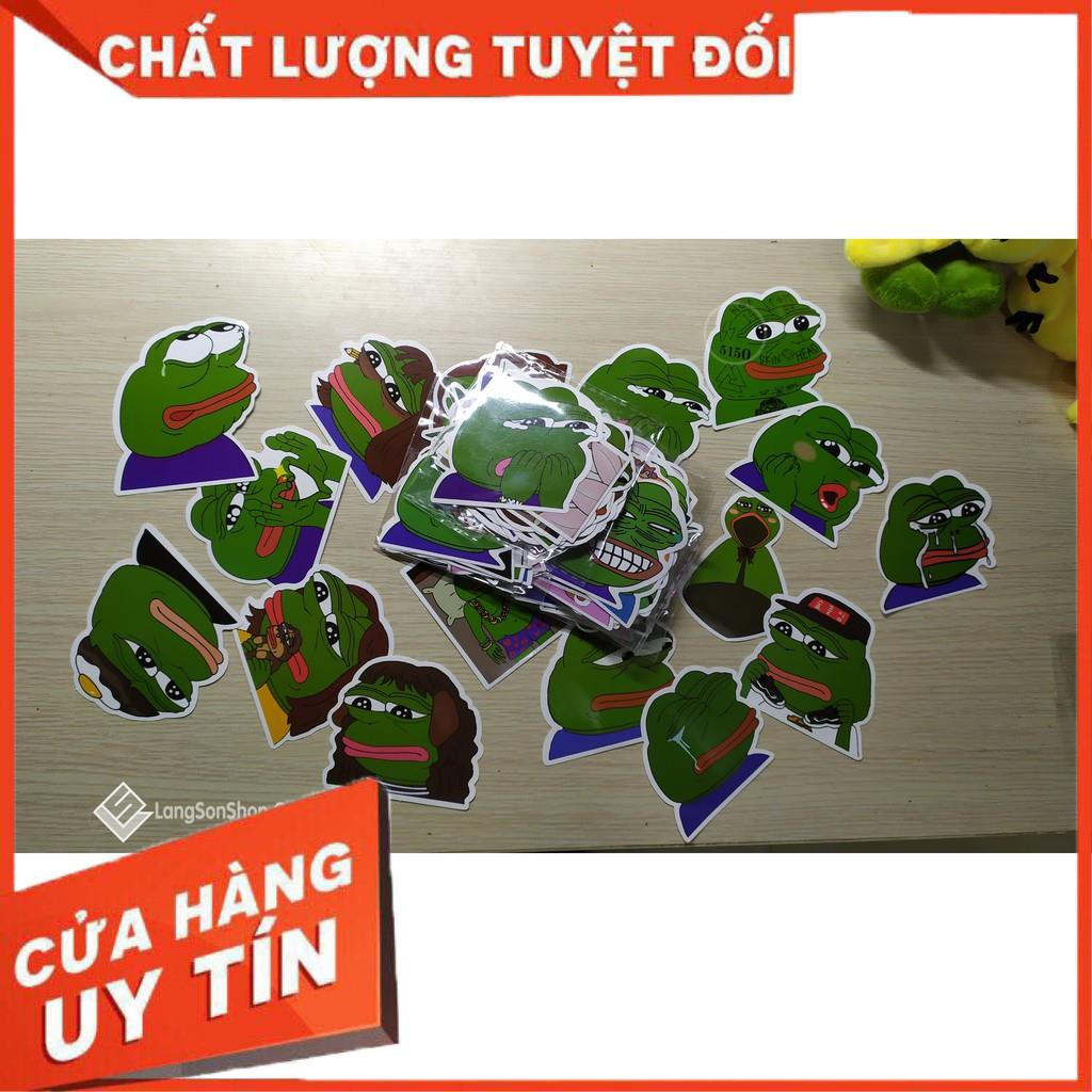 Bộ Sticker Dán Hình Pepe Voz cực Chất