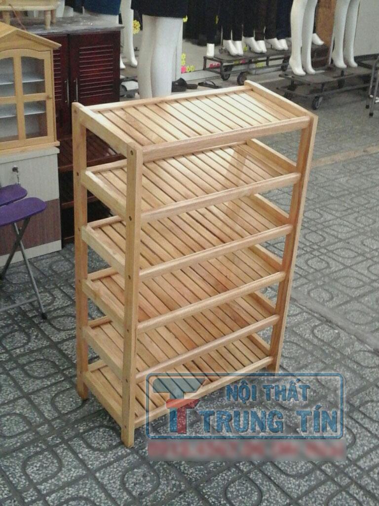[HCM]kệ để giày dép gỗ 6 tầng ngang 60 cm