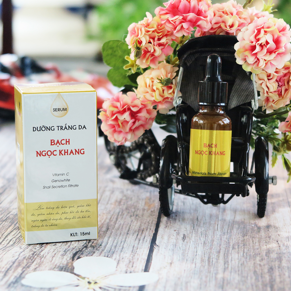 [HCM]Serum dưỡng trắng da Bạch Ngọc Khang 15ml