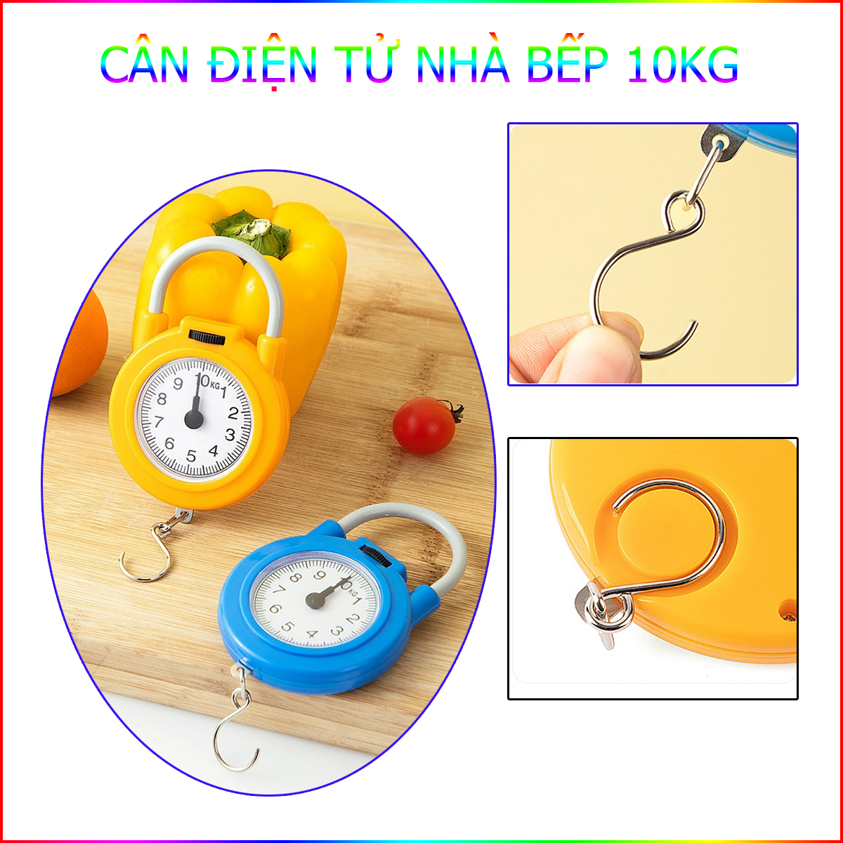 Cân Điện Tử Cầm Tay Tối Đa 10Kg Tiện Dụng