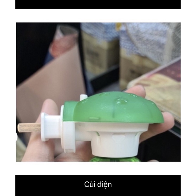 Cùi đèn đuổi muỗi hàn quốc