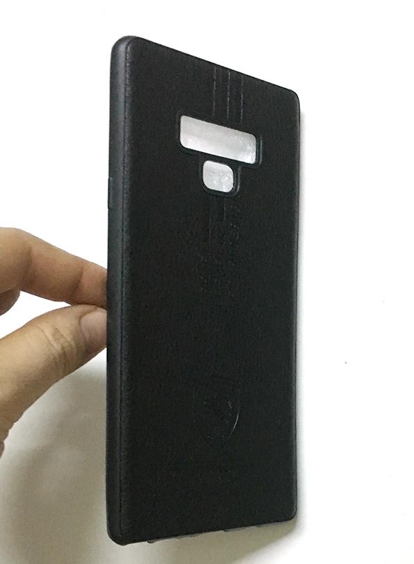 [HCM]Ốp Lưng dẻo Samsung Galaxy Note 9 giả da ( CHỌN MÀU )