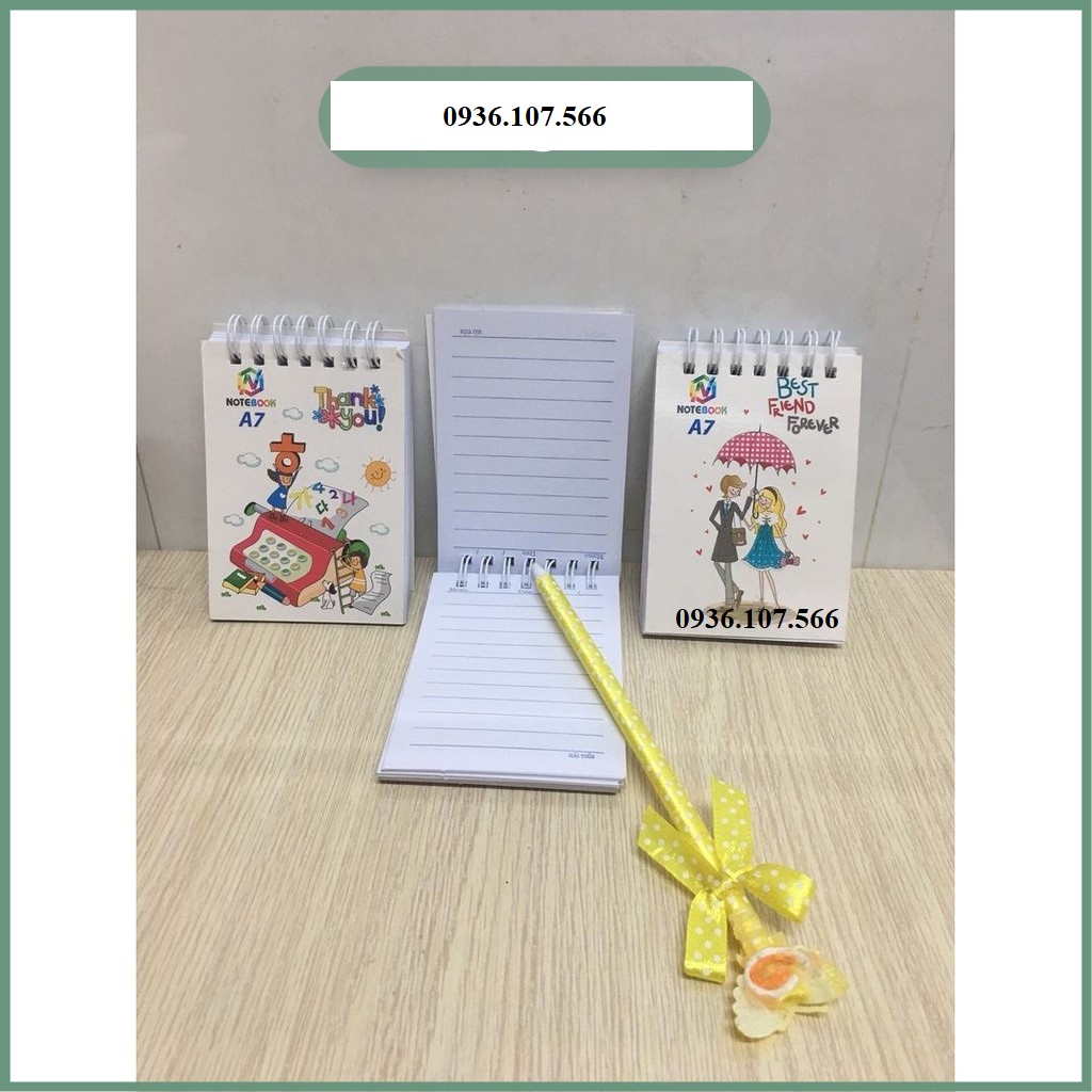 Sổ Lò Xo Hải Tiến A7 - 200 Trang
