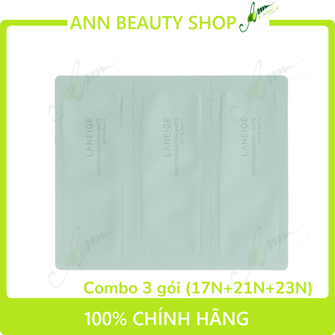 Sample Kem nền LANEIGE Neo Foundation 1ml