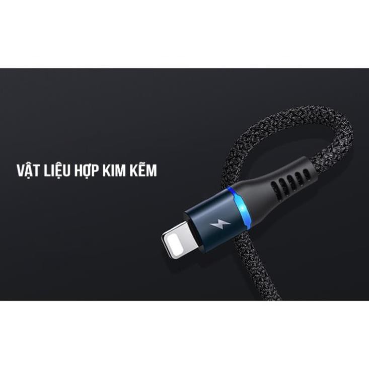 Cáp sạc thông minh chống đứt Lightning/ Type C/ Micro Remax RC-152 2.4A ( HÀNG CHÍNH HÃNG )
