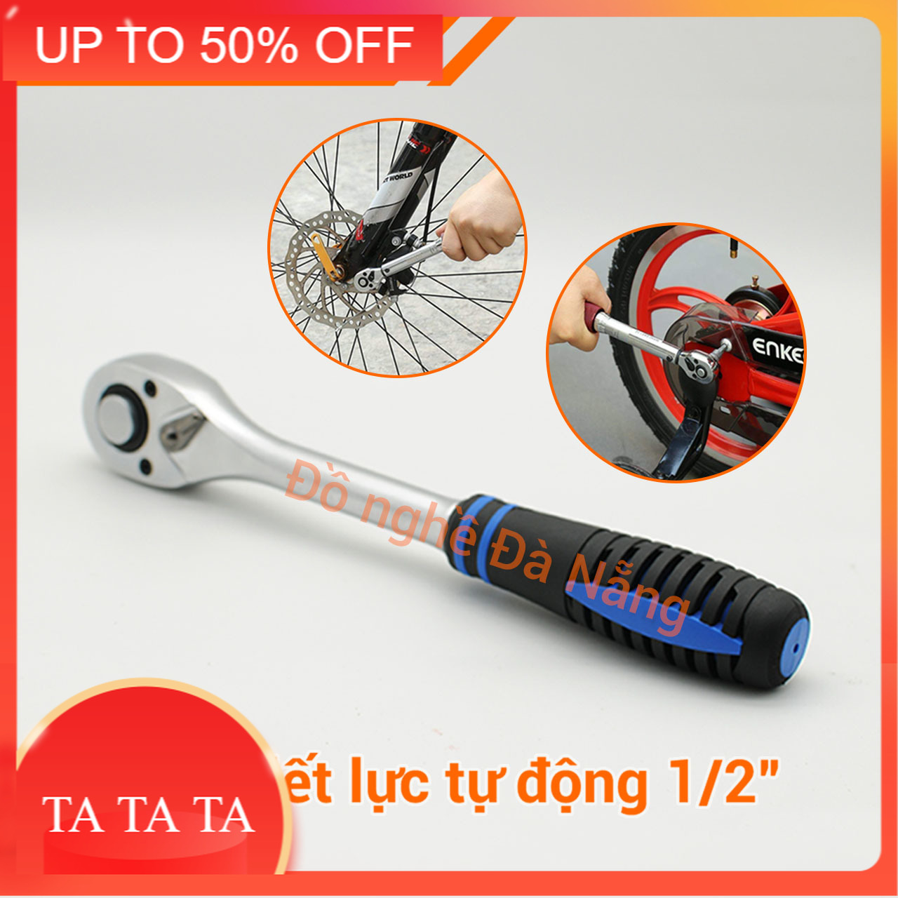 Cần siết tự động 1/2 36 răng top tbs-12251-rht