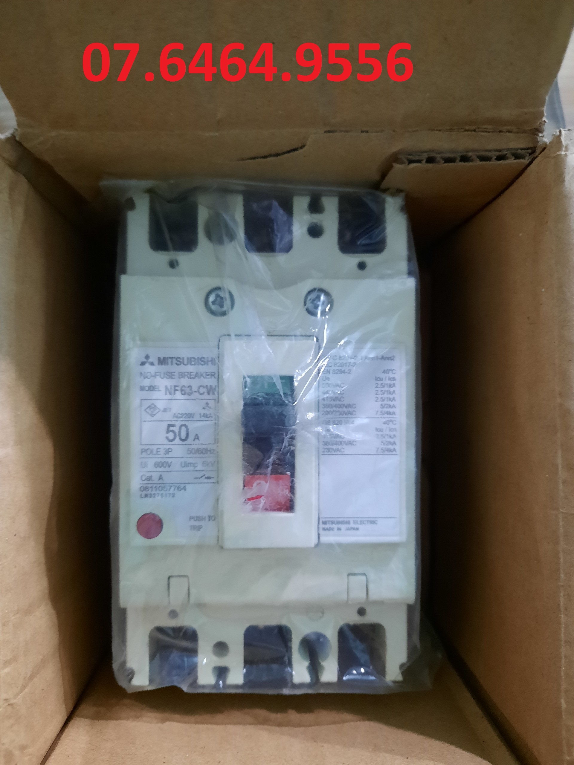 MCCB APTOMAT 50A- COMBO 20 CÁI