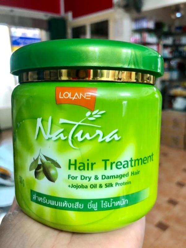 Kem ủ tóc chiết xuất OLIVE - LOLANE siêu mềm muợt 500g nhập khẩu