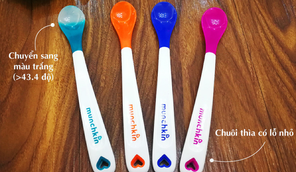 [HCM]Thìa mềm báo nóng (4c) Munchkin MK43682