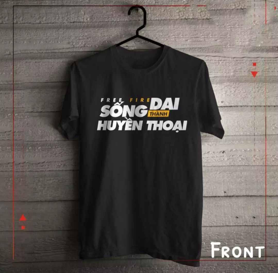 [HCM]Áo Thun Nam Nữ Form Rộng Hàn Quốc In Hình Freefire Sống Dai Thành Huyền Thoại Độc Đẹp Vải Dày Mịn Thoáng Mát Thiết Kế Thời Trang Kiểu Dáng Năng Động Trẻ Trung